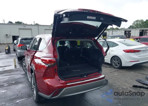 2021 Toyota Highlander Platinum from USA, damaged, VIN 5TDFZRBH0MS062833